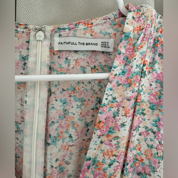 Faithfull the Brand Floral Mini Dress - Picture 8 of 8